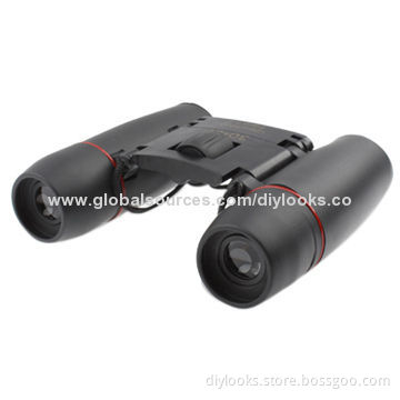 Mini Folded Field 7.2°, 126m/1000m 30 x 60mm Red, Multiple Coated Day Vision Outdoor Telescope